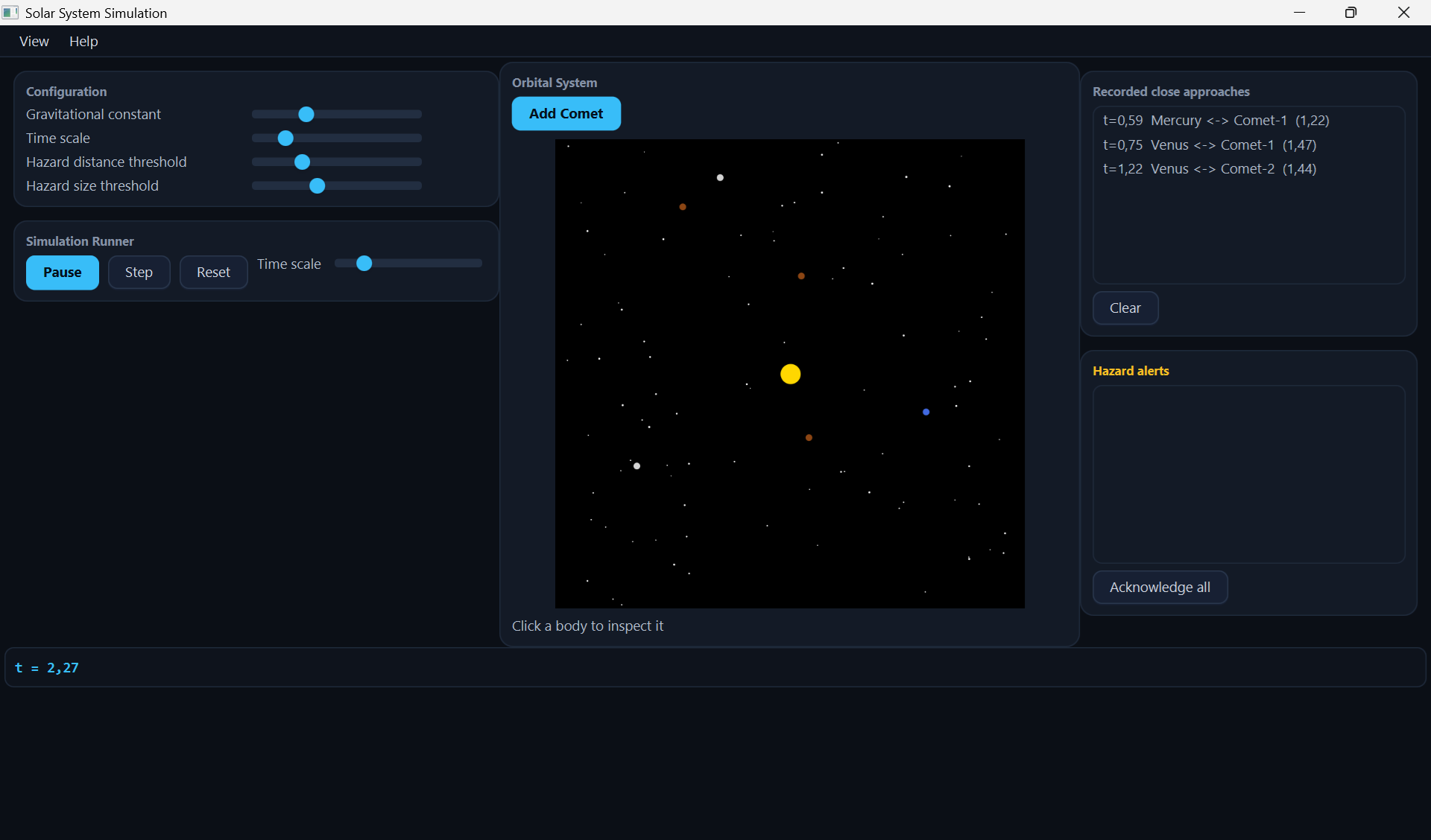 Solar System Simulation